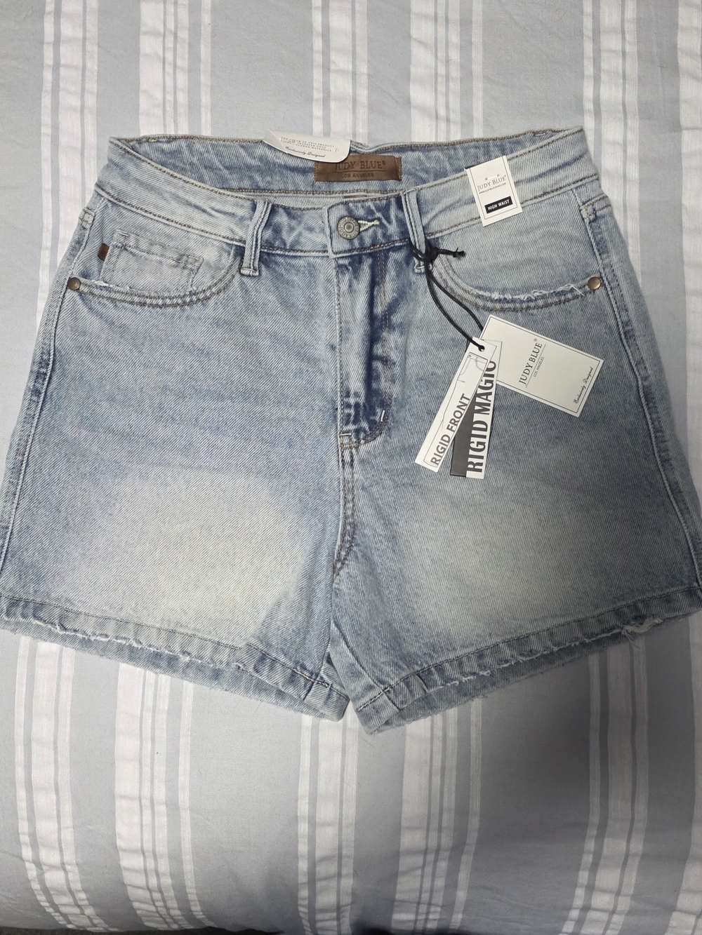 Judy Blue Light Blue Denim Shorts -